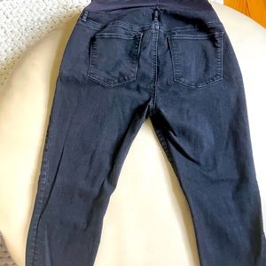 Gap Maternity- black skinny style jeans.